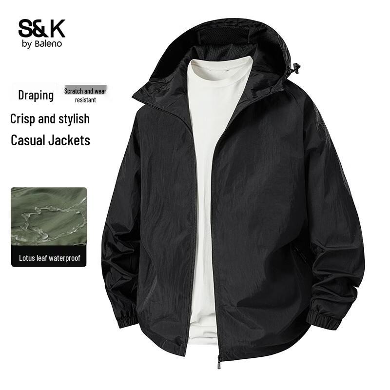 Мужская повседневная рабочая куртка с капюшоном серии S&K Baleno M