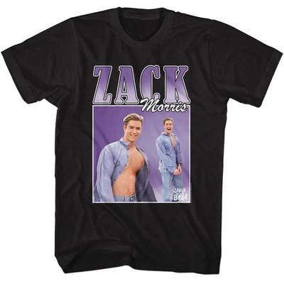 Saved By The Bell TV Show Zack Morris Open Shirt Photo Men's T Shirt