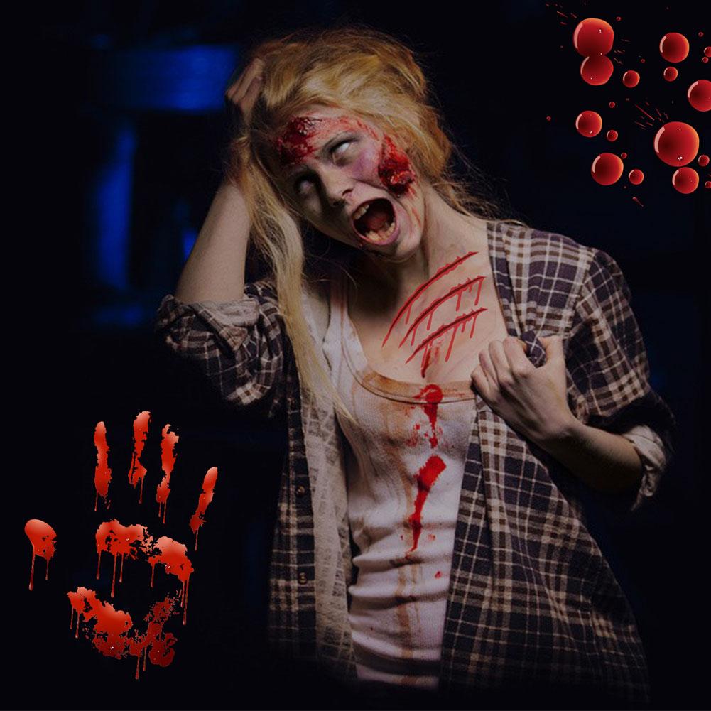Fake Blood Prop Halloween Decoration Horror Cosplay Cosmetics Artificial Plasma Party Supplies Pranks DIY Halloween Supplies