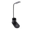 LED Desk Lamp Touch Control Flexible Arm Small Table Light with Wireless   Pen Holder for Dorm Bedroom