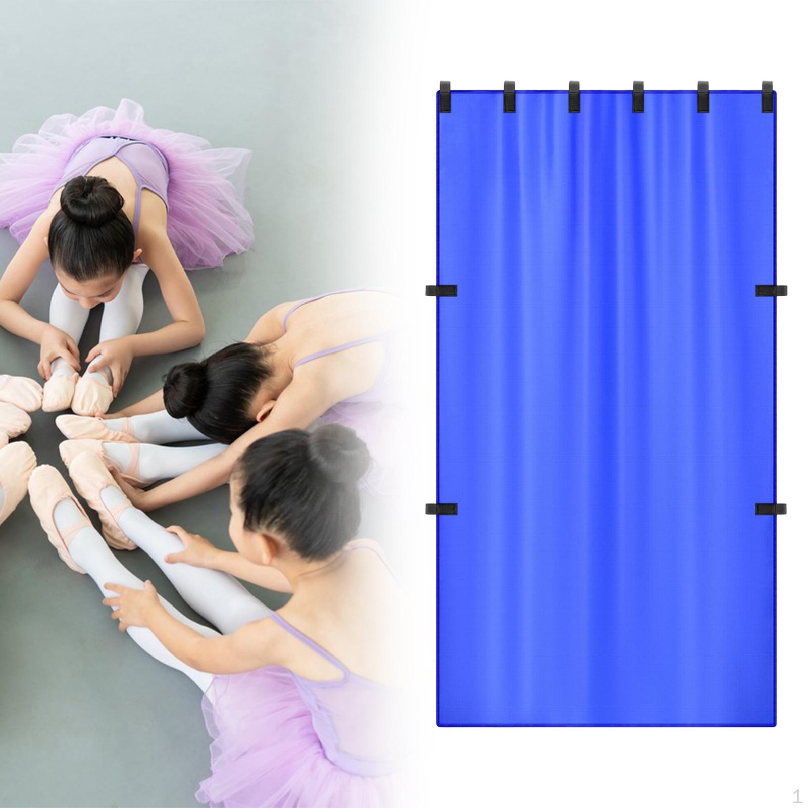 

Портативный занавес для приватности Танцевальная сумка Аксессуары для одежды Примерочная Путешествия blue