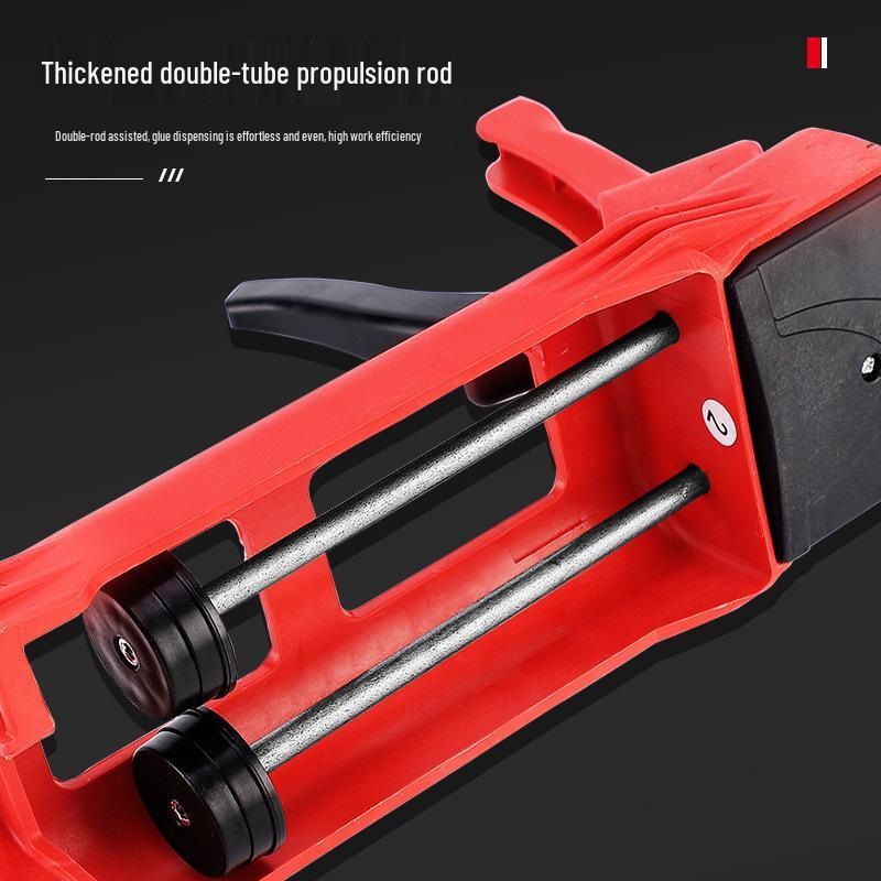 Double Tube Grout Gun: Plastic, Labor-Saving Glue Applicator