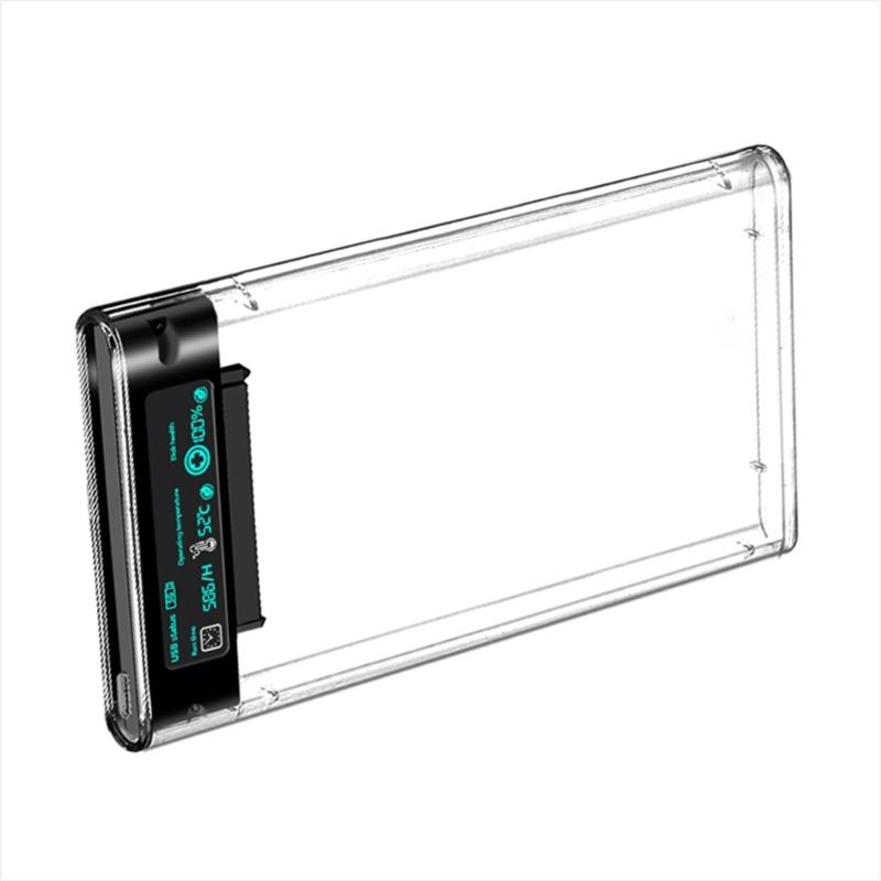 USB3.0 to SATA Hard Drive Enclosure Transparently Case For Hard Drive 2.5inch SSD Enclosure Case