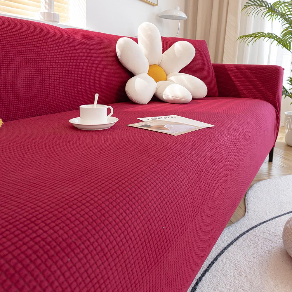 New All Season Elastic Cover with Corn Down Sofa Cover for Lazy People  Anti Cat Scratch