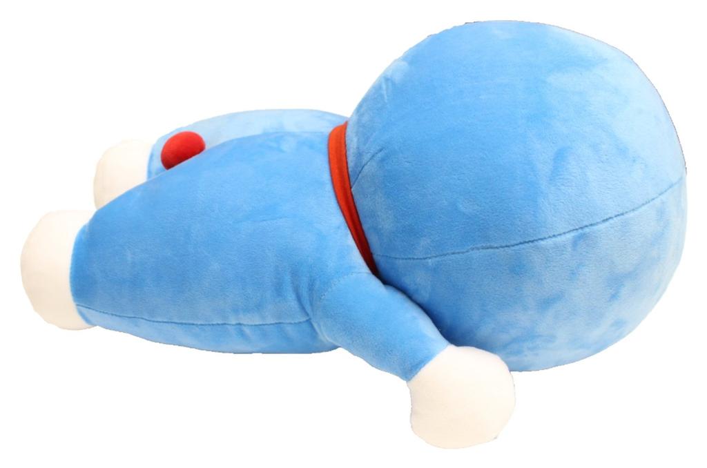 MORIPiLO Doraemon Body Pillow Approx. 45cm X 30cm X 25cm Blue Official Character Goods Sleeping Pillow ShoPro Shogakukan Microfiber Cushion Pillow