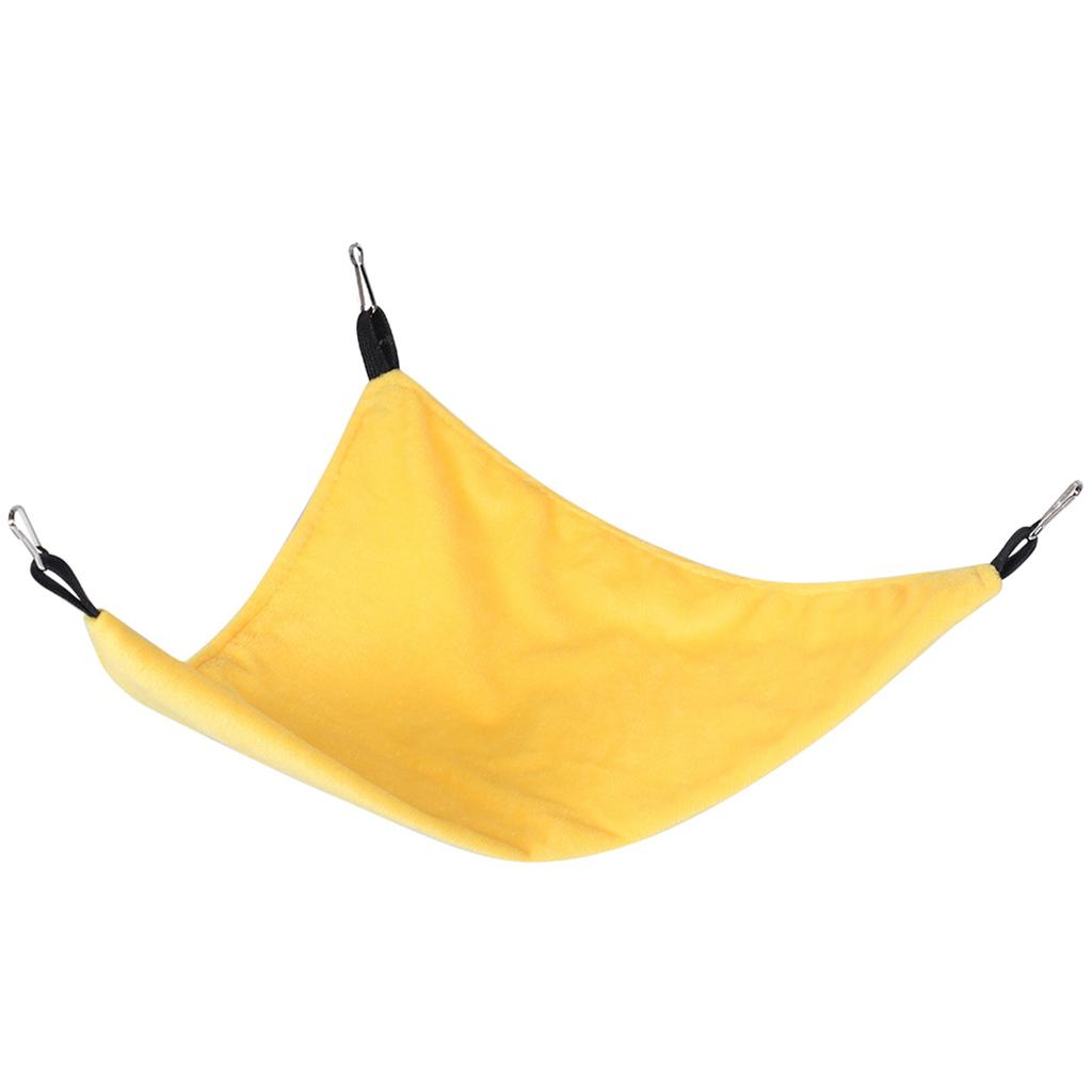 Small Pet Triangle Hammock Hanging Bed for Squirrel Hamster Sugar Glider Guinea Pig