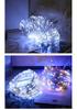 LED Solar Copper Wire String Lights - Colorful, Flashing, Waterproof Outdoor Lights for Courtyard/Balcony, Starry Sky Atmosphere