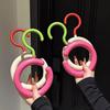 Rotating Hook Multifunctional No Drill Hanger for Scarves Hats Bags Round Display Stand