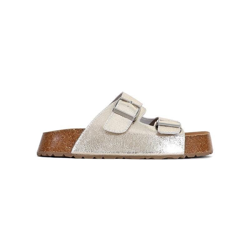 

Classic~ Open-toed neck Ken shoes with platform buckle strap Boboken slippers 2025 summer new versatile one-word drag outer wear 35