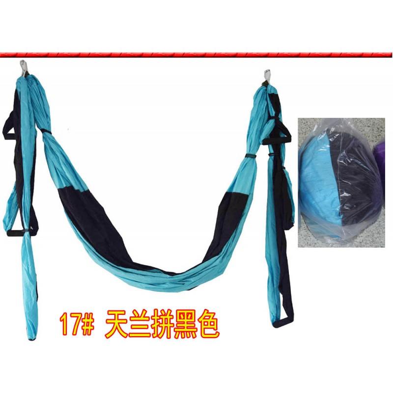 Aerial Yoga Hammock With Locking Carabiners Nylon Anti-Slip Suspension Strap Inversion Therapy Fitness Training