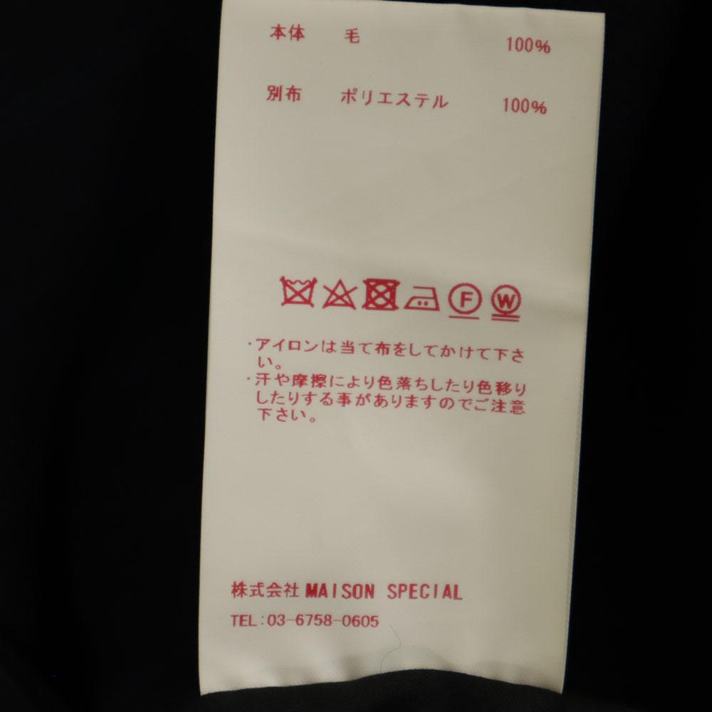 REDAACTIVE Maison Special Check Pattern Slacks pants 46 Navy system Men's Used