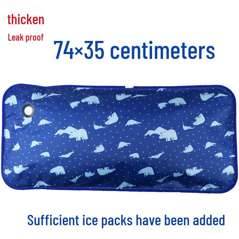Large Water-Filled Cooling Ice Pillow for Adults & Students