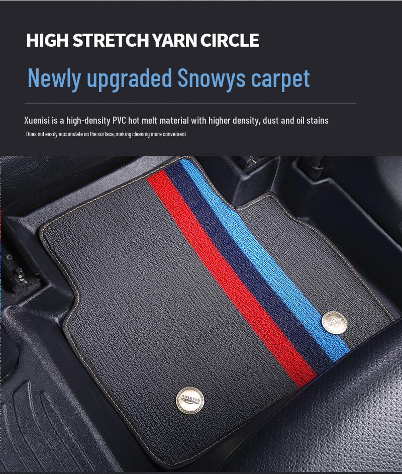 Hongqi Series TPE Waterproof, Wear-Resistant, Thickened All-Around Car Floor Mats