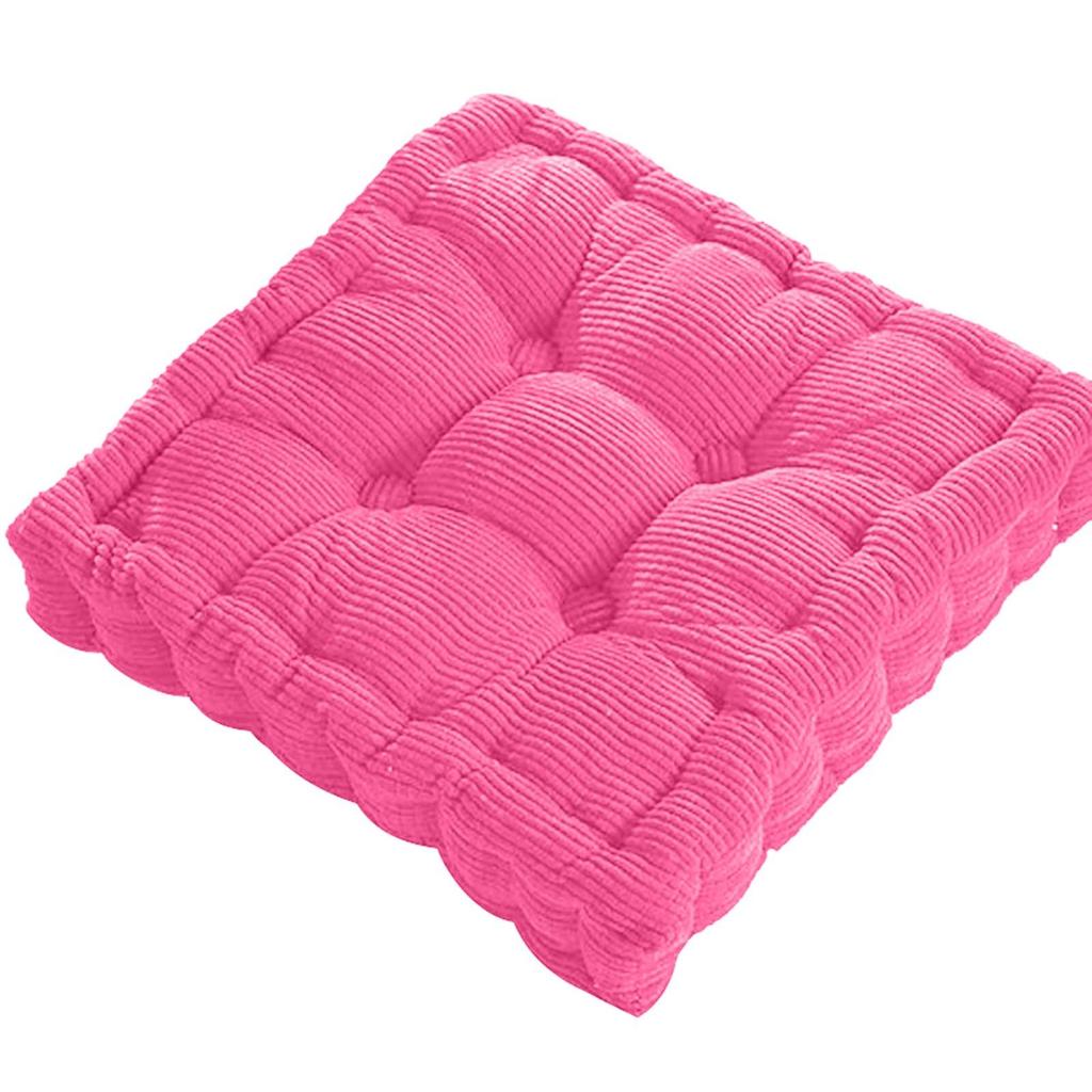 Meditation Floor Square Pillow For Seating On Floor Solid Tufted Thick Pad Cushion For Yoga Balcony Chair Seat Cushions