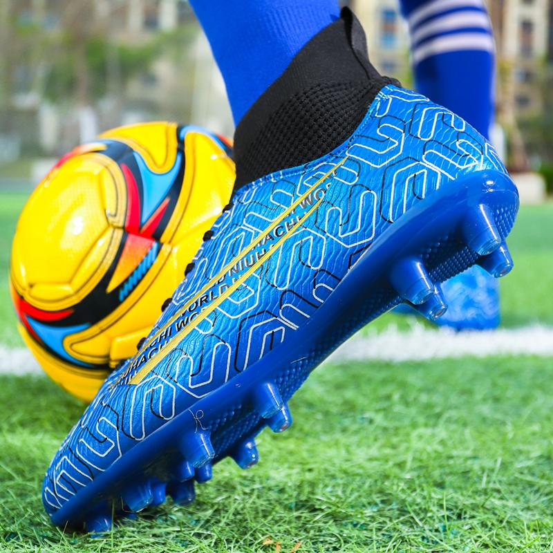 Мужские футбольные бутсы большого размера с длинным гвоздем — фото 15