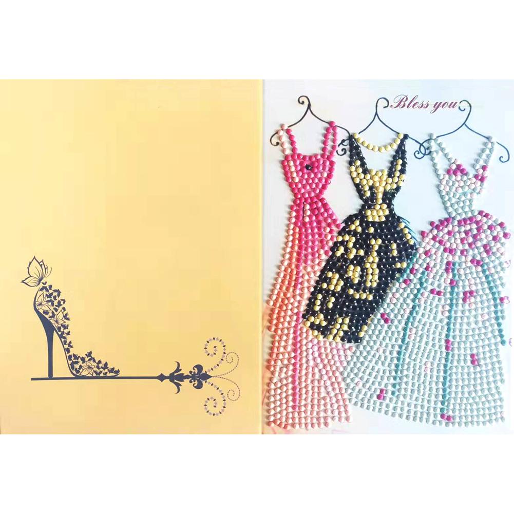 Buy 5D DIY Drills Diamond Painting Wedding Cards Birthday Party ...
