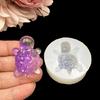 Detailed Diamonds Turtles Silicone Mold Portable Silicone Decors Mold Designed For Crafting Realistic Turtles Ornament