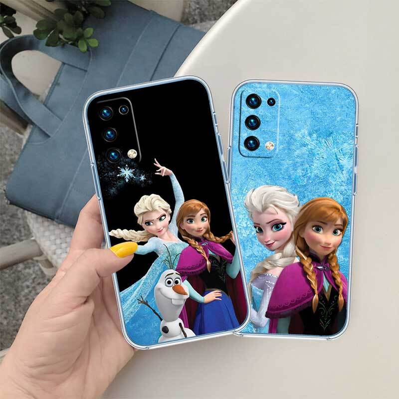 Frozen Olaf Elsa Anna Phone Case for Motorola Edge 20 30 S30 40 50 Fusion Lite Plus Pro Ultra Neo One Action Zoom Hyper Power Macro Vision