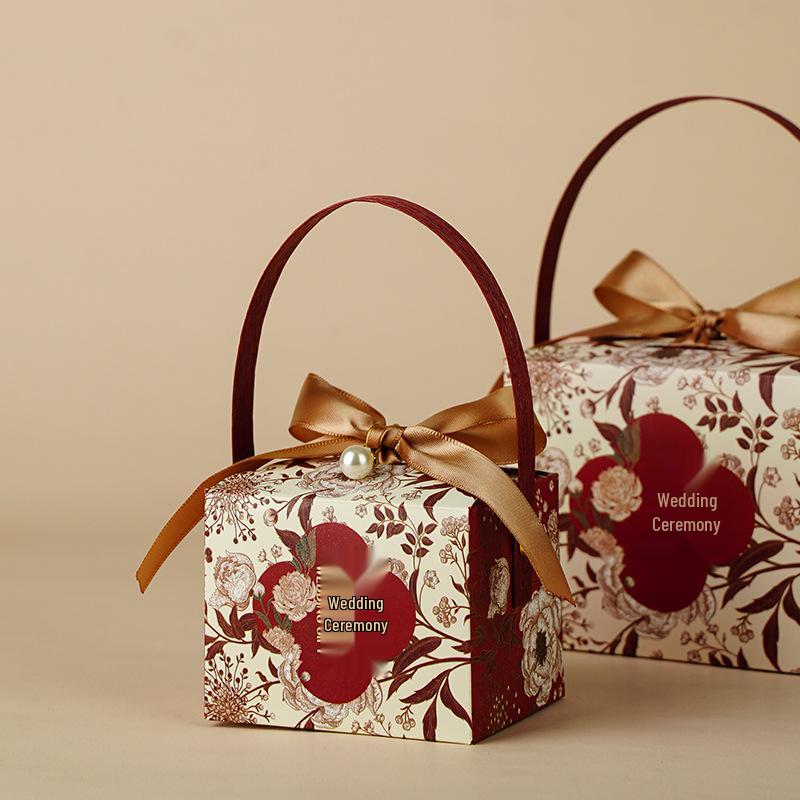 2025 Creative Chinese Wedding Candy Gift Box