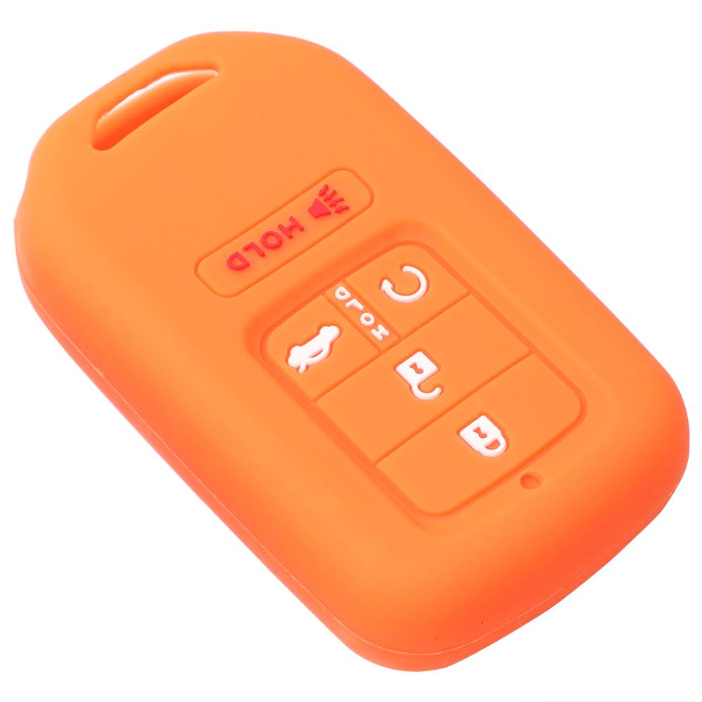 Silicone Remote Key Cover Protective Case Fob For Honda Accord Pilot Civic 5 Button Keyless Entry Remote Starter