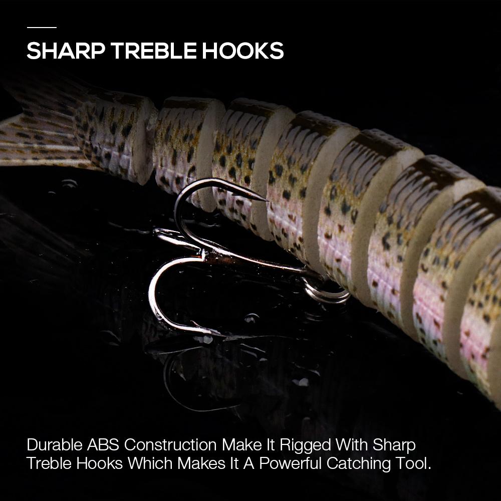5pcs 10cm 10g Sinking Lifelike Artificial Bait Kit Fishing Lures Set of Wobblers For Pike Crankbaits Fishing Tackle Lure