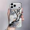 Withered Tree Flowers Fashion Phone Case for iPhone 13, 14 Pro Max, 15, 16 Pro, and 17 Girly Edition.