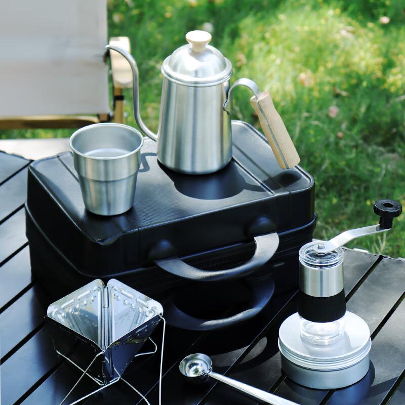 

Portable Folding Pour-Over Coffee Maker Set