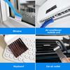 Air Conditioner Fin Cleaning Heat Dissipation Brush Condenser Dryer Stainless Steel Cleaning Brush Air Conditioner Slat Comb
