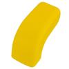 1 Pair Front Bumper Tow Hook Cover Trim Sleeve Protectors fit for Jeep Wrangler JK JL Gladiator JT 2007- Yellow TPE