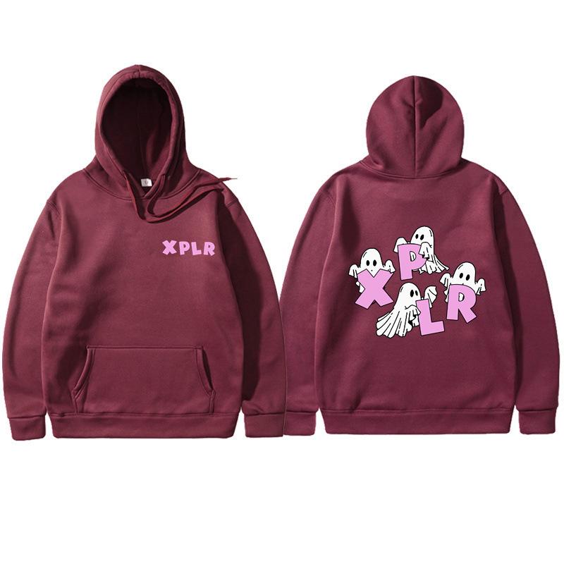 Sam and Colby XPLR Retro Ghost Hoodie - Unisex