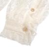 Gucci 42 Long Sleeve Shirt white/White cotton/Nylon Women