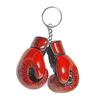 Flat Boxing Glove Keychain Boxing Themed 2D Flat Acrylic Ornament Charm Hanging Decoration For Car Party Gift