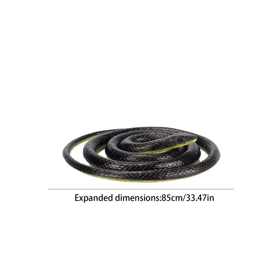 Realistic Rubber Snake Prank, Fake Snake With Rope And Clip For Joking, Funny Prank Supplies April Fool'S Day
