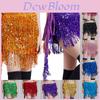 Belly Dance Belt Skirt Sequin Tassel Fringe Costume Hip Scarf Unique And Gorgeous