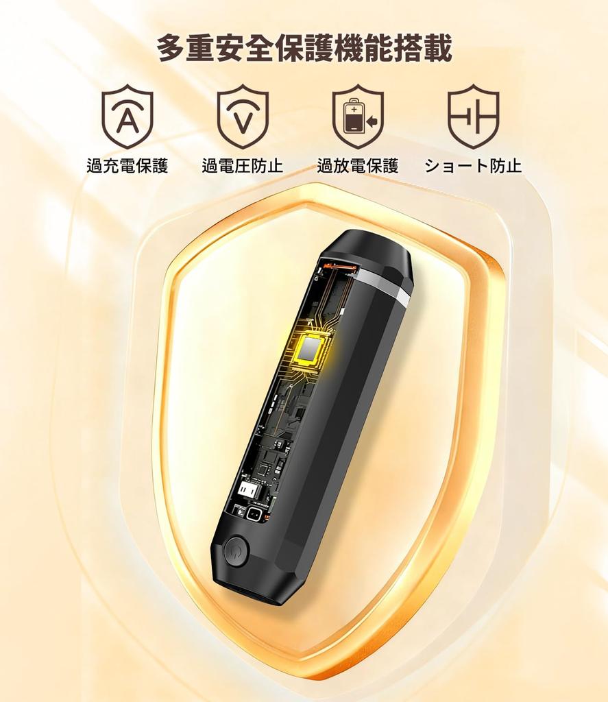 Rechargeable Hand Warmer Magnetic Detachable Design Full 3 Temperature Rapid LED Cold Weather Christmas Gift [New & & 360° Heat] Compact,