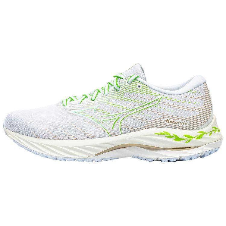 Mizuno Wave Rider 26`White Green` J1GC225701