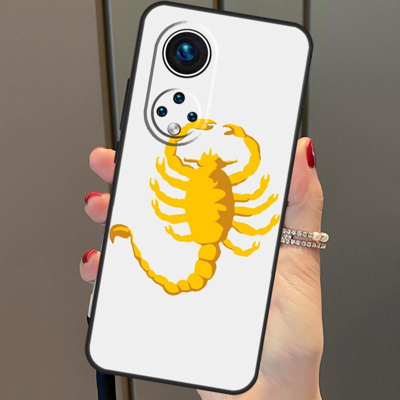 Scorpion For Huawei P20 P30 P40 Lite Pro P Smart 2019 Nova 9 5T Phone Case For Honor 50 8X 9X 10i