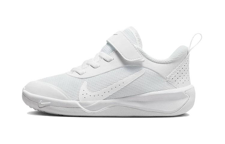 

Nike Omni Multi Court Slip Resistant Cushioning Abrasion Resistant Low top Kids Lifestyle Shoes White DM9026-100 28