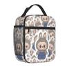 Fully Printed Picnic Bag Student Lunch Bag Cartoon Animation Thermal Insulation Bag Convenient Wear-Resistant Lunch Box Bag