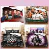Wwe Eaw Duvet Cover Set With Active Dyeing For Double Bed Bedroom Decor