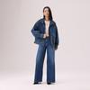 Levis Relaxed Versatile Lantern Sleeve Denim Jacket Women jackets 005NQ-0001