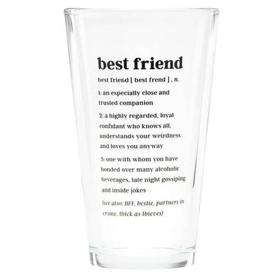 Najlepszy Przyjaciel Definiowany Szklanka do Piwa 470ml