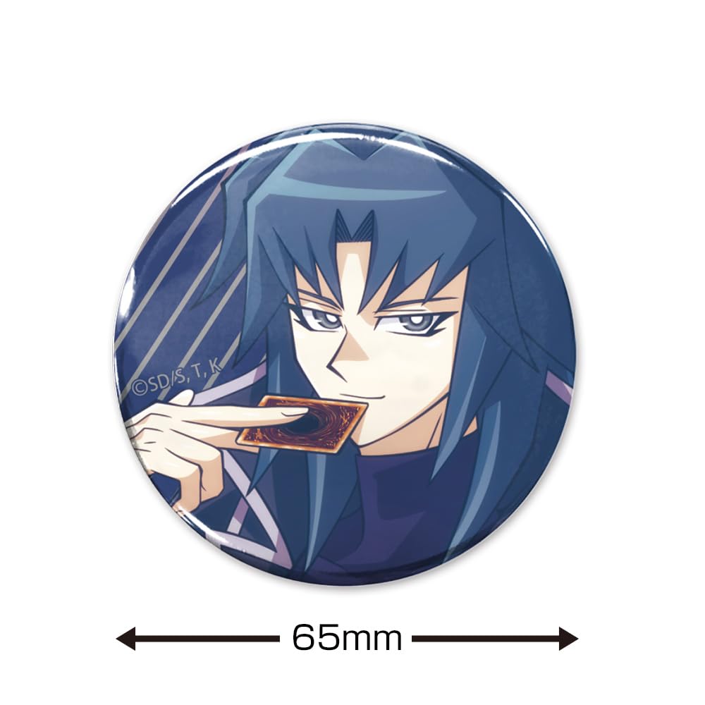 COSPA Duel Monsters GX Original Illustration Hell Kaiser Ryo 65mm Can Badge Towards the Future [Official] Yu-Gi-Oh! Ver.