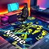 Custom Name Personalized Club America Print Carpet, Versatile Home Decor Rug, for Playroom, Apartment, Balcony, Entryway, Hallway Gift