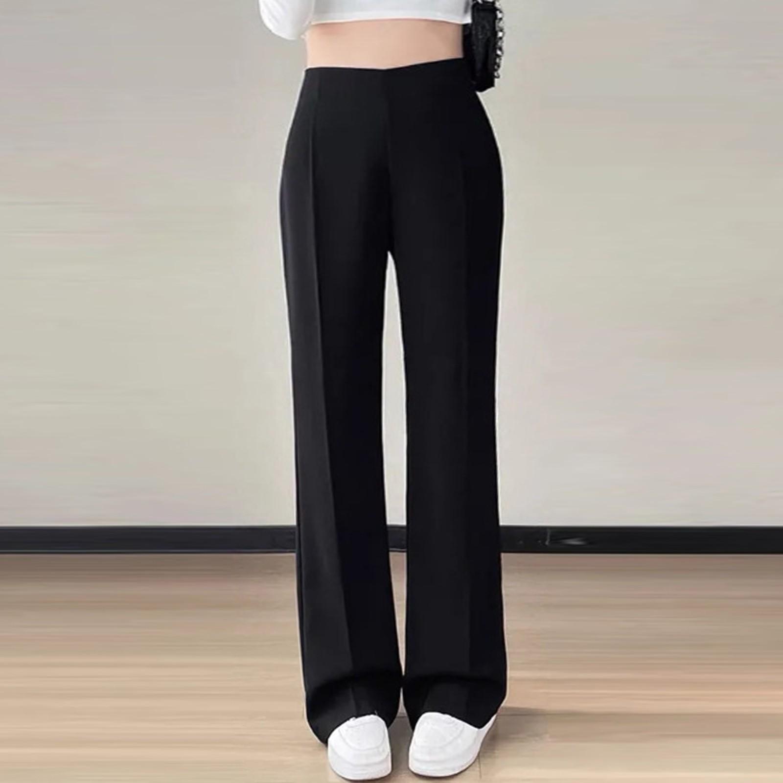 

Женские брюки летние повседневные расклешенные рабочие брюки с высокой талией и карманами повседневные брюки XXXXL