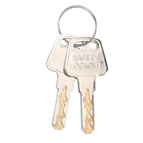 Zerodis. Lockout Tagout Lock, Safety Padlock, Insulated Lockout Lock, Lockout Padlock for Mechanical Equipment (Red)