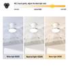 2025 Nordic Ceiling Fan Light: Variable Frequency, Compact Design, Suitable for Bedroom - Meets Japanese & American Standards