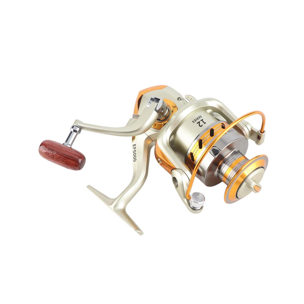 12BB Saltwater Wheel Ocean Sea Boat Ice Fishing Reel Trolling Metal EF6000