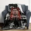 1pc Football Star Ronaldo Outdoor Blanket Lightweight Flannel, Soft & Warm, All-Season Use for Sofa, Outdoor, Camping, Living Room, Office102