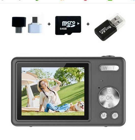 4K Student Entry Mini Digital Camera for Home & Green Screen Streaming